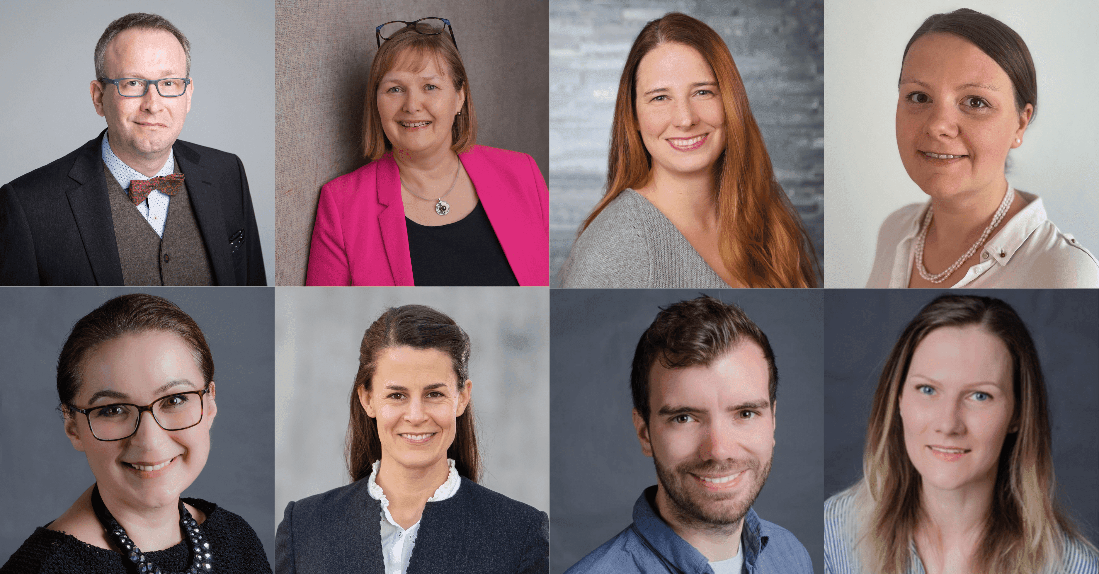 Das DiSenSu-Team (v.l.n.r.): Prof. Dr. Markus Prechtl, Dr. Ute Brinkmann, Dr. Ulla Stubbe, Tatjana Jesserich (zum Zeitpunkt des Projekts alle TU Darmstadt), Prof. Dr. Silvija Markic, Dr. Lilith Rüschenpöhler, Dr. Julian Küsel, Marina Zeller (zum Zeitpunkt des Projekts alle PH Ludwigsburg), (Fotos: privat)