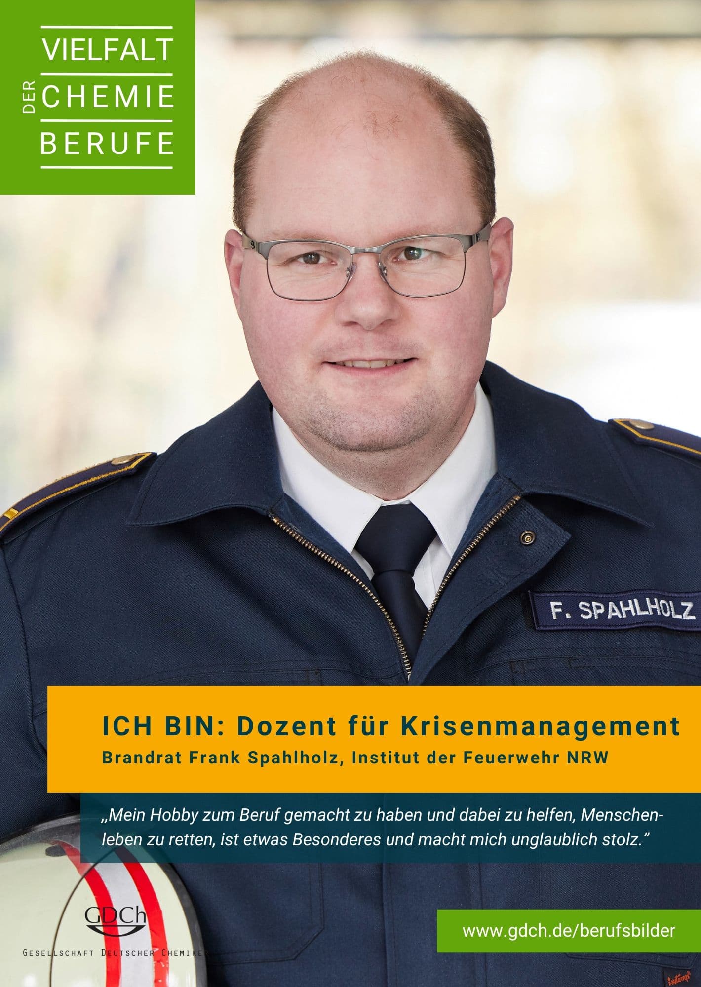 ICH BIN: Dozent für Krisenmanagement